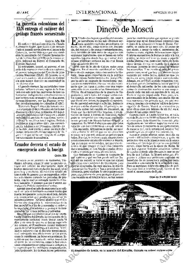 ABC MADRID 10-03-1999 página 40