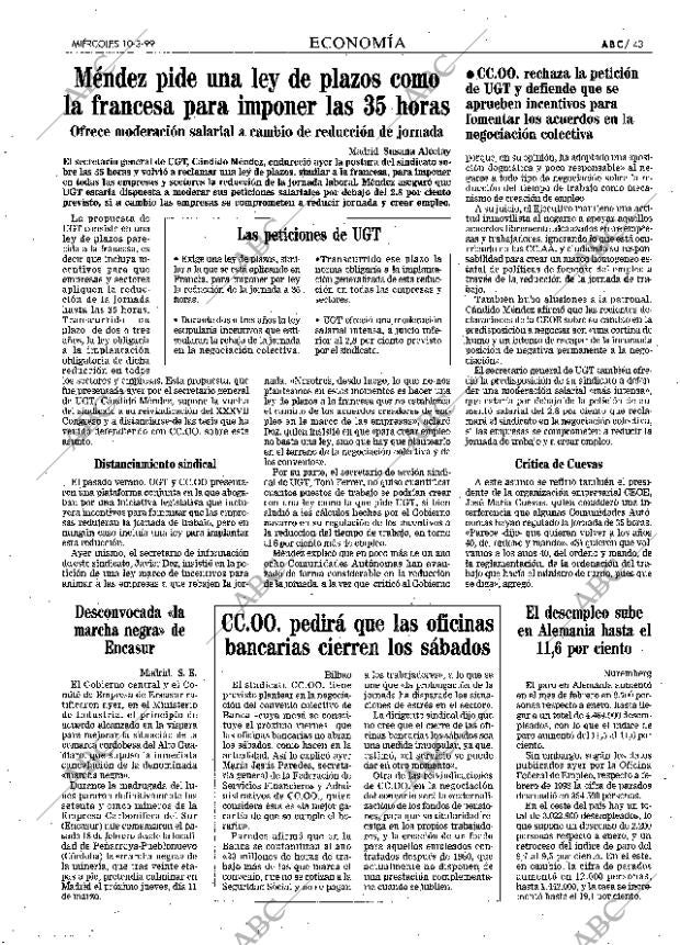 ABC MADRID 10-03-1999 página 43