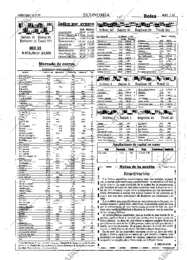 ABC MADRID 10-03-1999 página 47