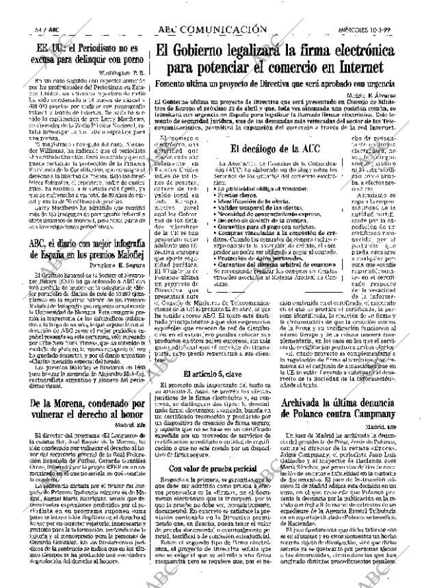 ABC MADRID 10-03-1999 página 54