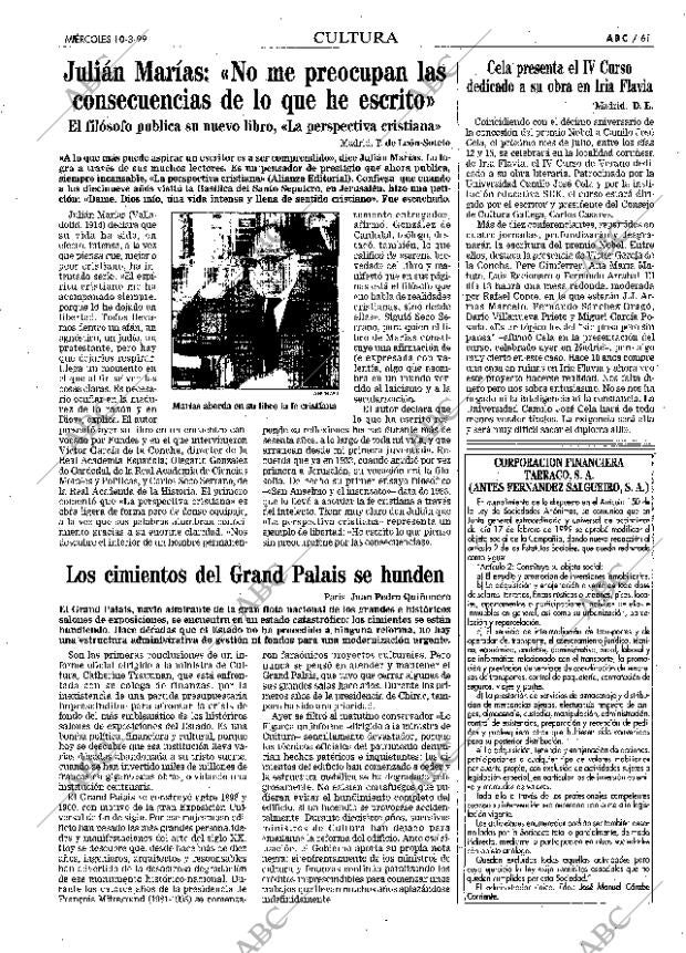 ABC MADRID 10-03-1999 página 61