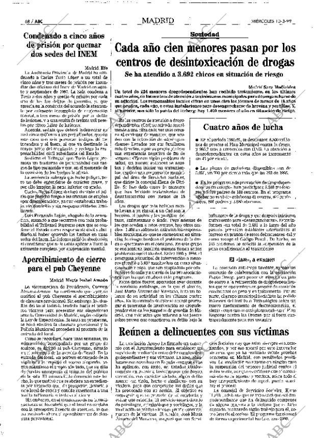 ABC MADRID 10-03-1999 página 68