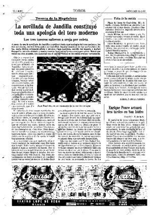 ABC MADRID 10-03-1999 página 92