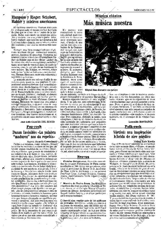 ABC MADRID 10-03-1999 página 94