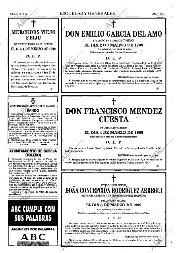 ABC MADRID 11-03-1999 página 101