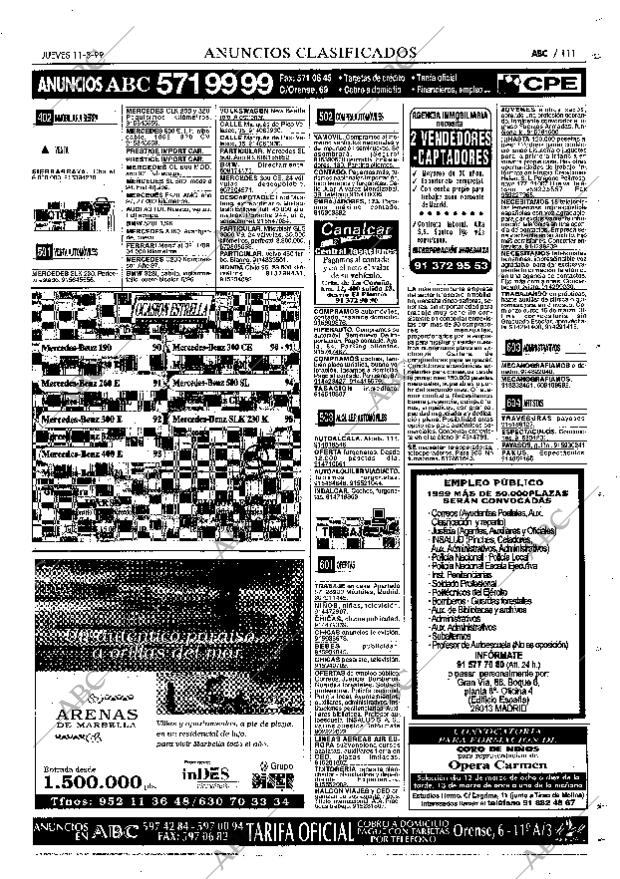 ABC MADRID 11-03-1999 página 111