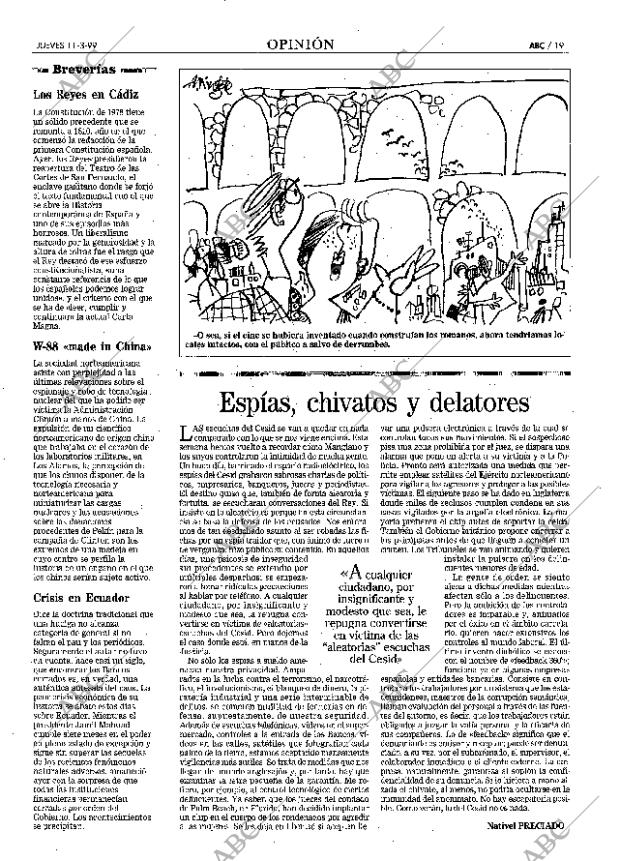 ABC MADRID 11-03-1999 página 19