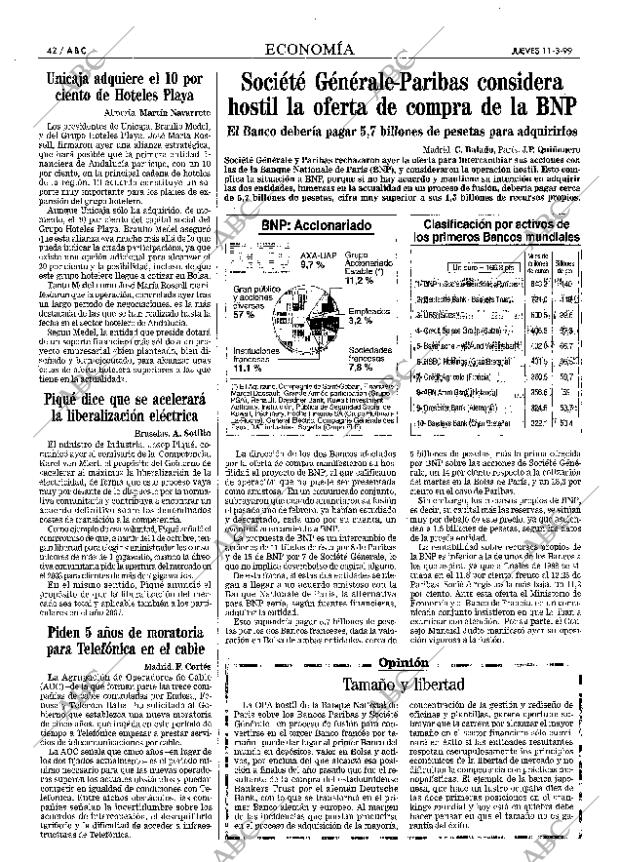 ABC MADRID 11-03-1999 página 42