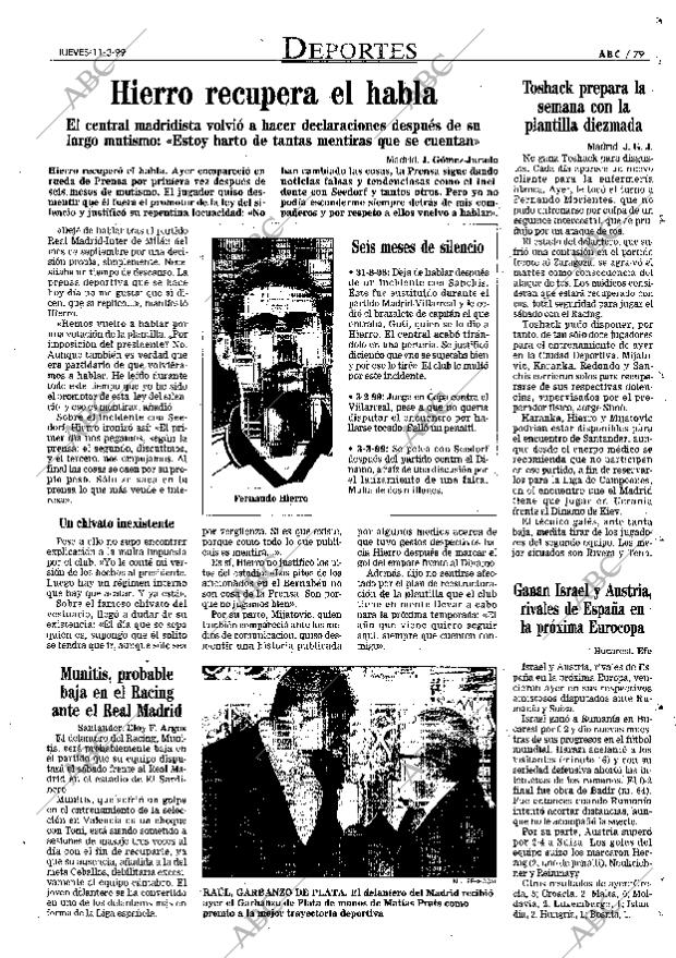 ABC MADRID 11-03-1999 página 79