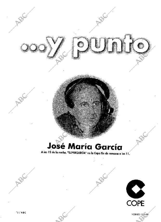 ABC MADRID 12-03-1999 página 12