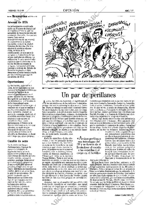 ABC MADRID 12-03-1999 página 17