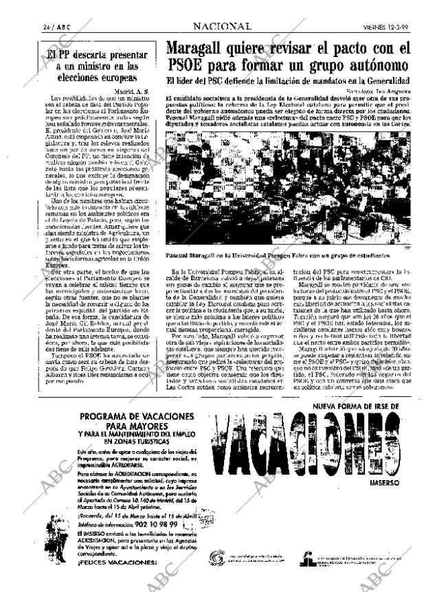 ABC MADRID 12-03-1999 página 24