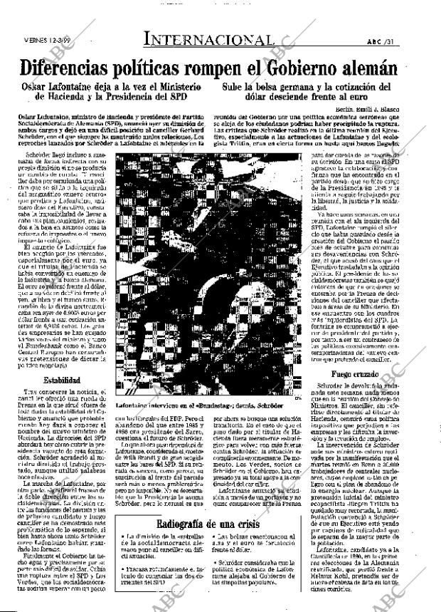 ABC MADRID 12-03-1999 página 31