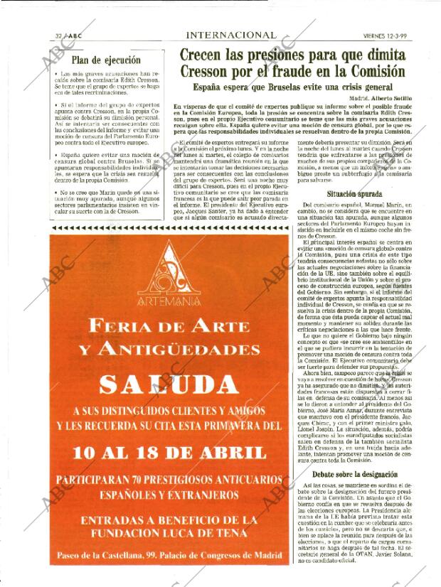 ABC MADRID 12-03-1999 página 32