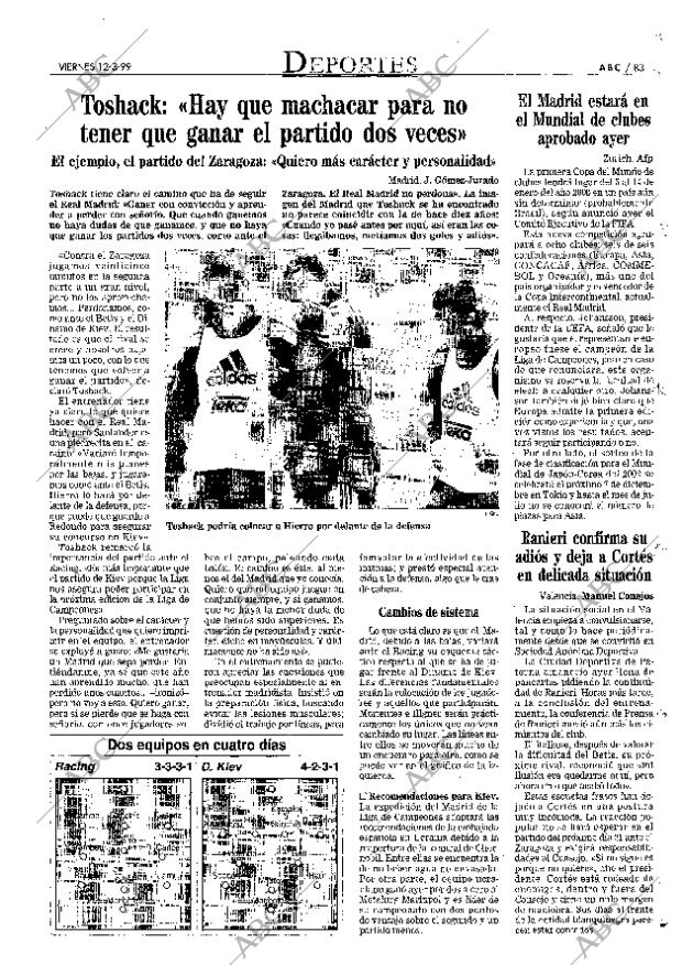 ABC MADRID 12-03-1999 página 83