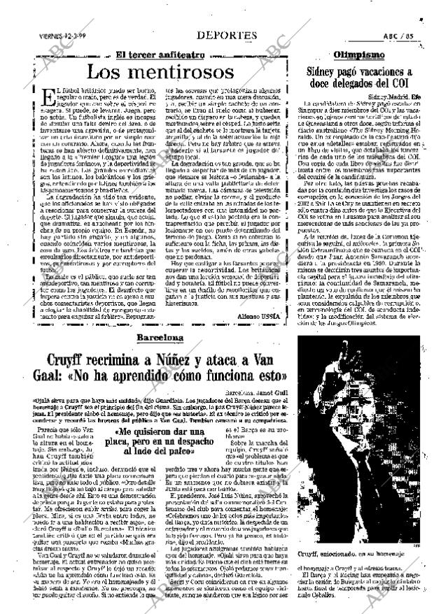 ABC MADRID 12-03-1999 página 85