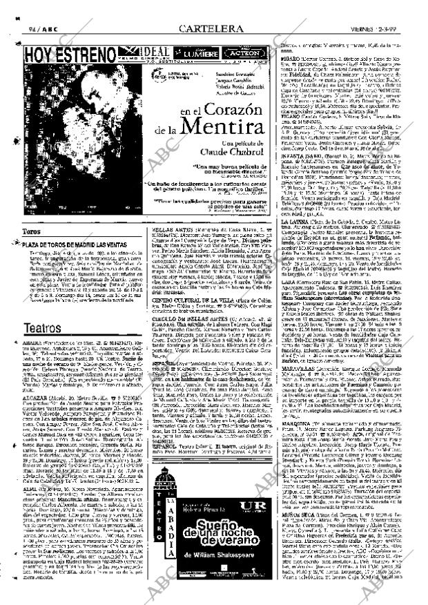 ABC MADRID 12-03-1999 página 94