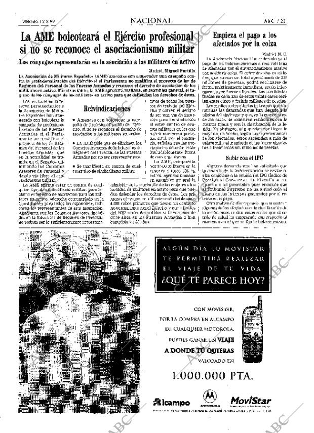 ABC SEVILLA 12-03-1999 página 23