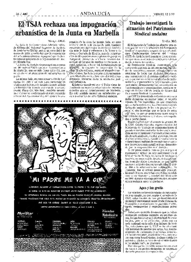 ABC SEVILLA 12-03-1999 página 36