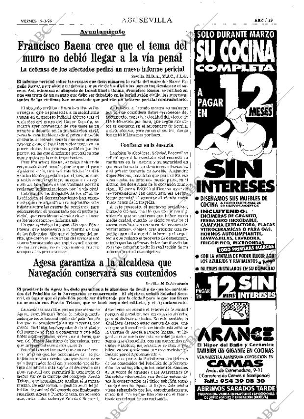 ABC SEVILLA 12-03-1999 página 49