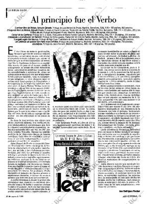 CULTURAL MADRID 13-03-1999 página 19