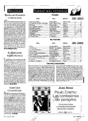 CULTURAL MADRID 13-03-1999 página 27