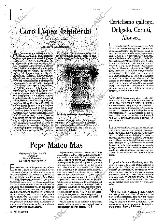 CULTURAL MADRID 13-03-1999 página 36