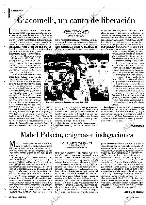 CULTURAL MADRID 13-03-1999 página 42