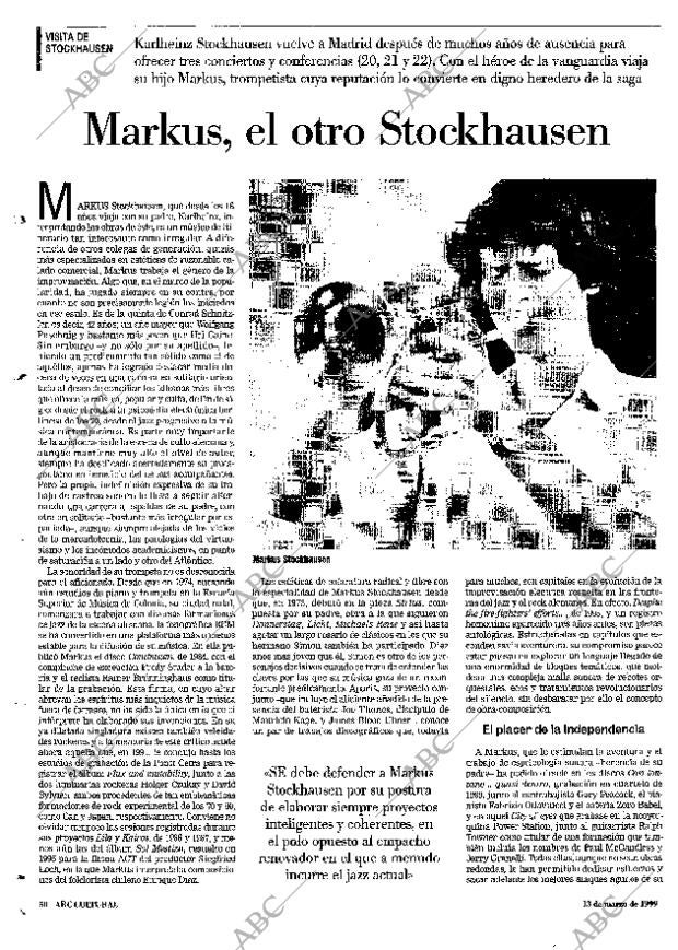 CULTURAL MADRID 13-03-1999 página 50