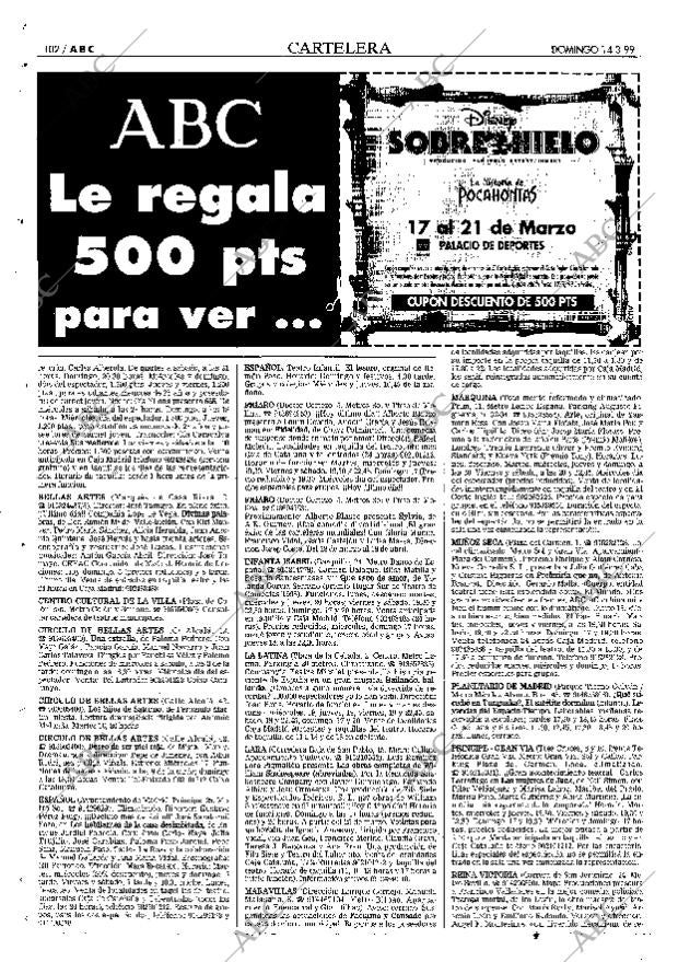 ABC MADRID 14-03-1999 página 102