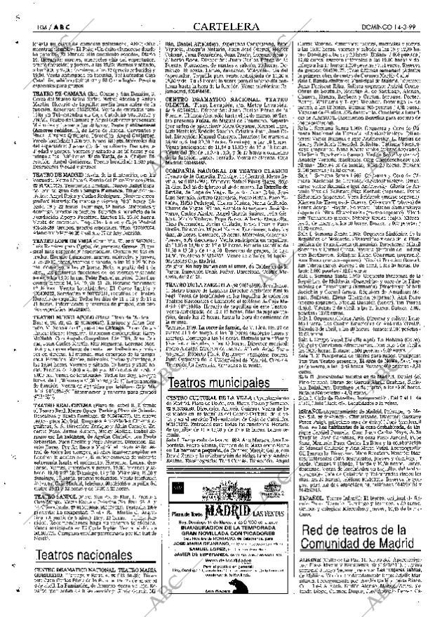ABC MADRID 14-03-1999 página 104