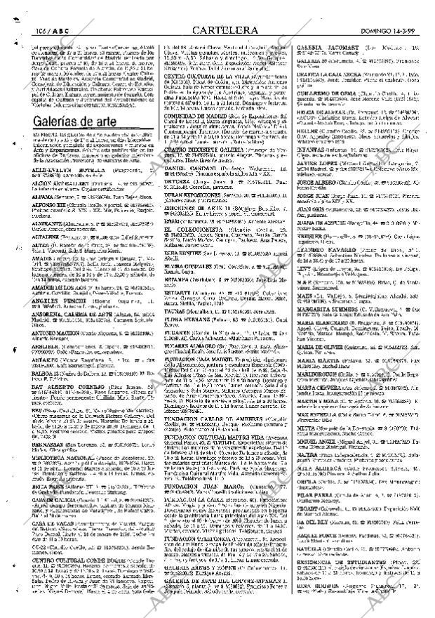 ABC MADRID 14-03-1999 página 106
