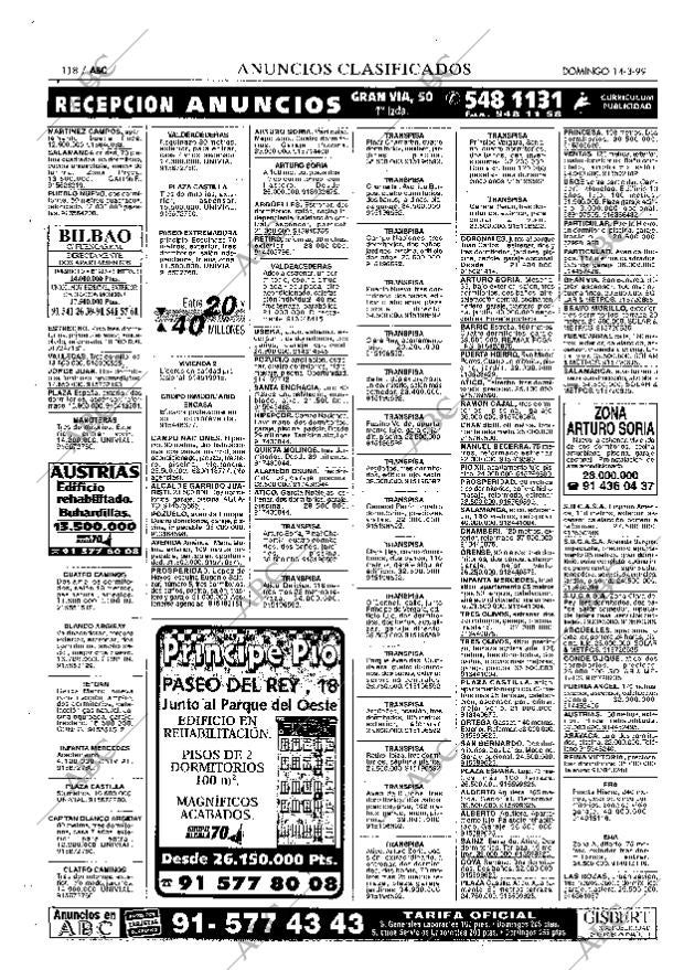ABC MADRID 14-03-1999 página 118