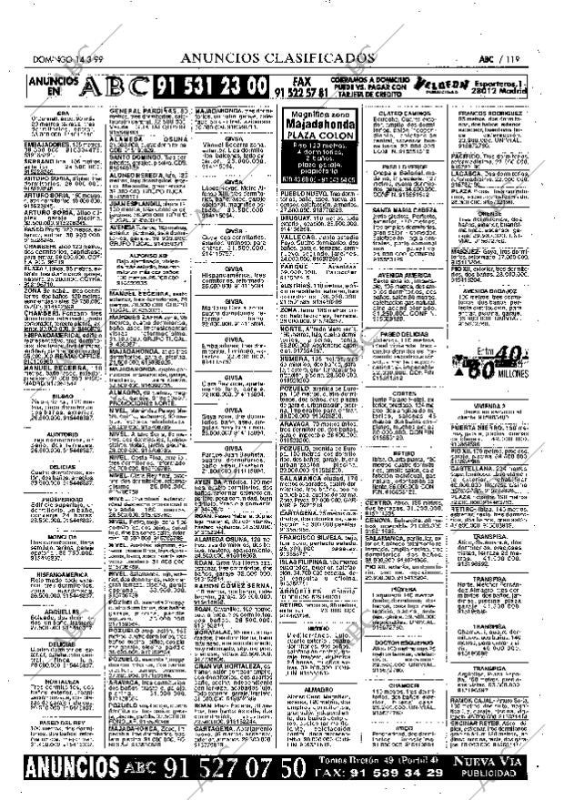 ABC MADRID 14-03-1999 página 119