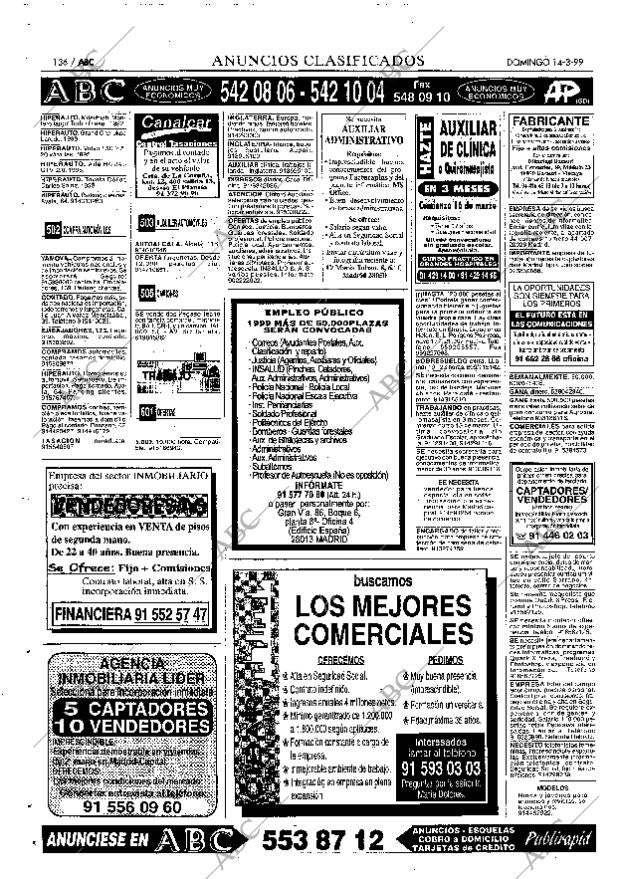 ABC MADRID 14-03-1999 página 136