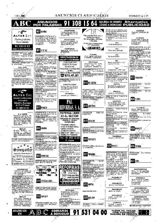 ABC MADRID 14-03-1999 página 138