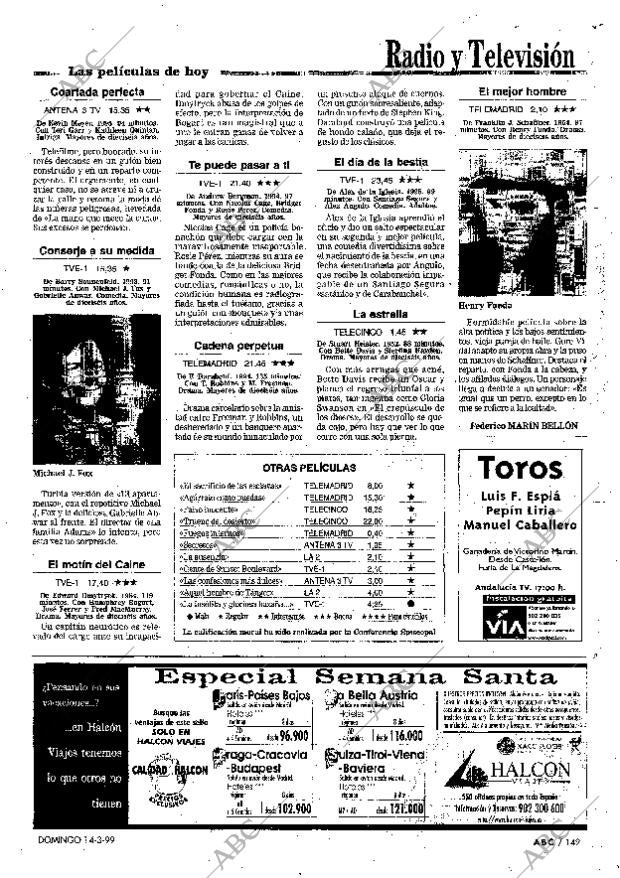 ABC MADRID 14-03-1999 página 149