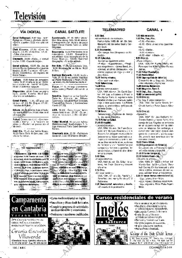 ABC MADRID 14-03-1999 página 150