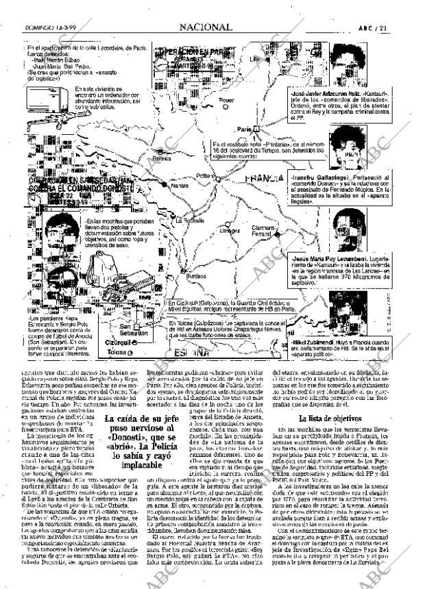 ABC MADRID 14-03-1999 página 23