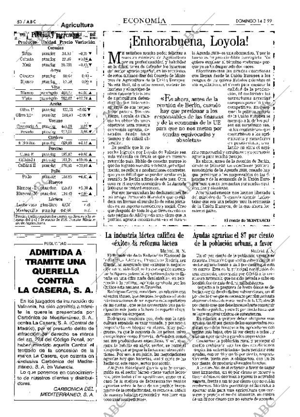 ABC MADRID 14-03-1999 página 50