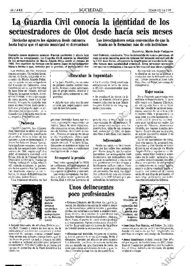 ABC MADRID 14-03-1999 página 68