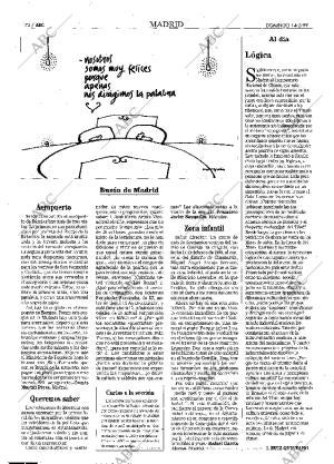 ABC MADRID 14-03-1999 página 72