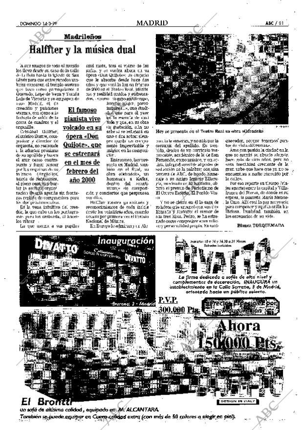 ABC MADRID 14-03-1999 página 81