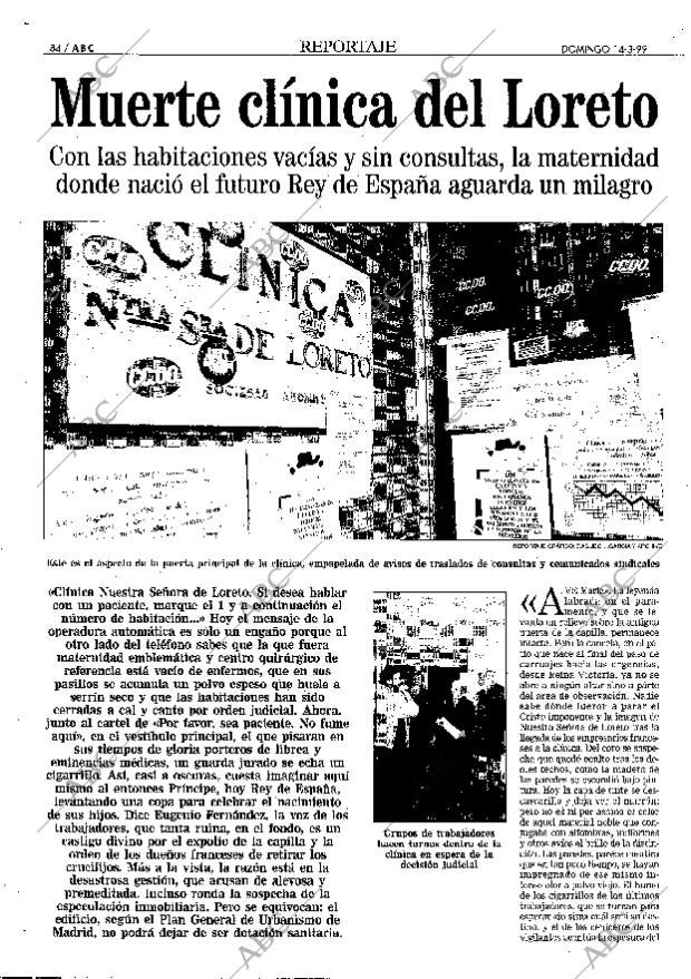 ABC MADRID 14-03-1999 página 84