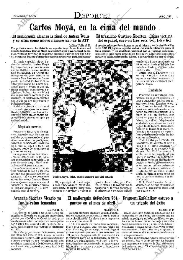 ABC MADRID 14-03-1999 página 87