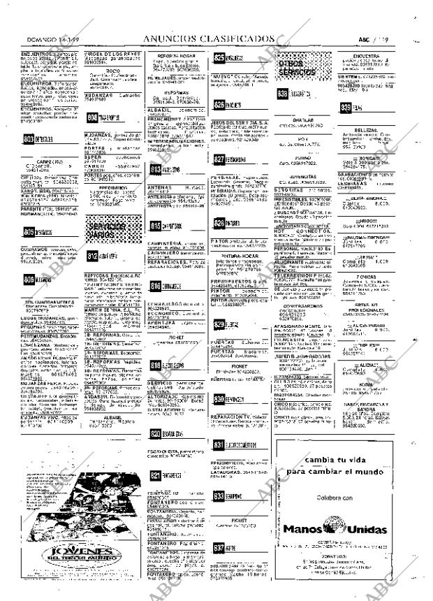 ABC SEVILLA 14-03-1999 página 119
