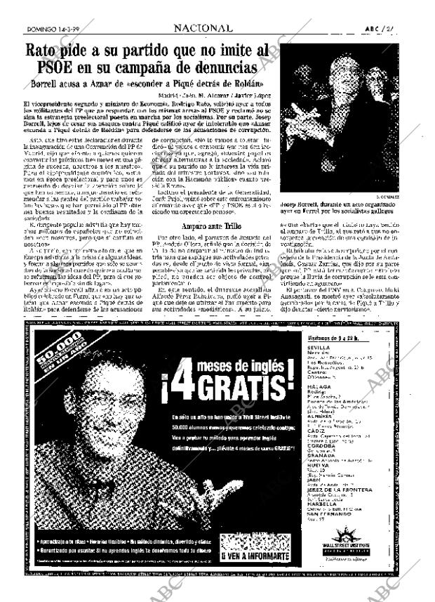 ABC SEVILLA 14-03-1999 página 27