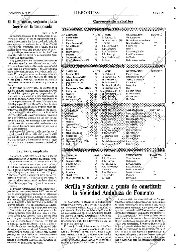 ABC SEVILLA 14-03-1999 página 99
