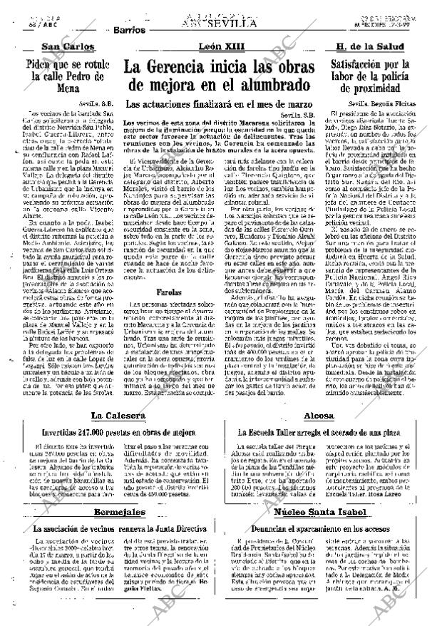ABC SEVILLA 17-03-1999 página 68