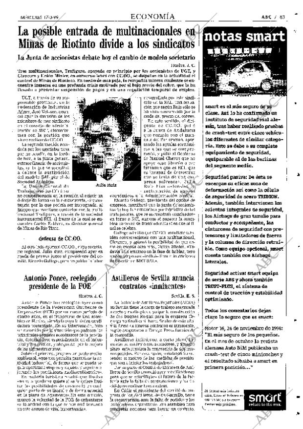 ABC SEVILLA 17-03-1999 página 83